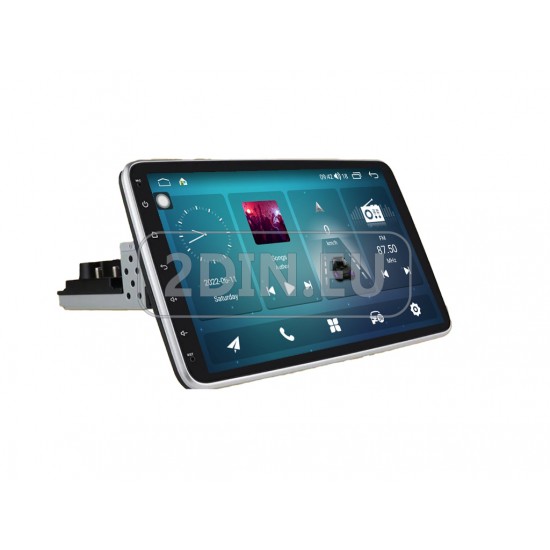 10.1" ЕДИНИЧЕН ДИН ЗА КОЛА GPS android 16 CPU:8-CORE + DSP + CarPlay + SIM