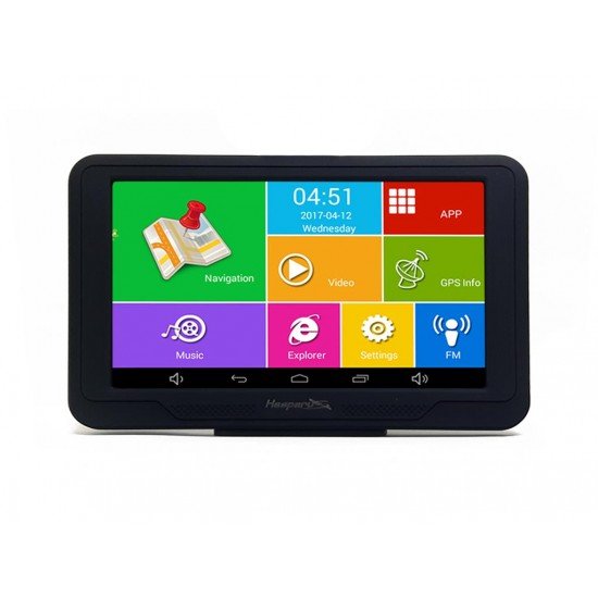 GPS Навигация Hesperus V52 Android QUAD CORE + FM + BT + WIFI +AV-IN