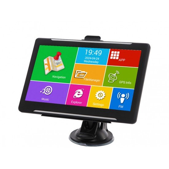 GPS Навигация Hesperus V72 Android QUAD CORE + FM + BT + WIFI + AV-IN