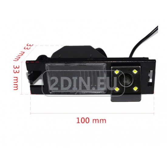 Камера за задно виждане за HYUNDAI i10/i20/i30/ix35/Tucson/Genesis, KIA Soul/Picanto/Rio 3 AHD