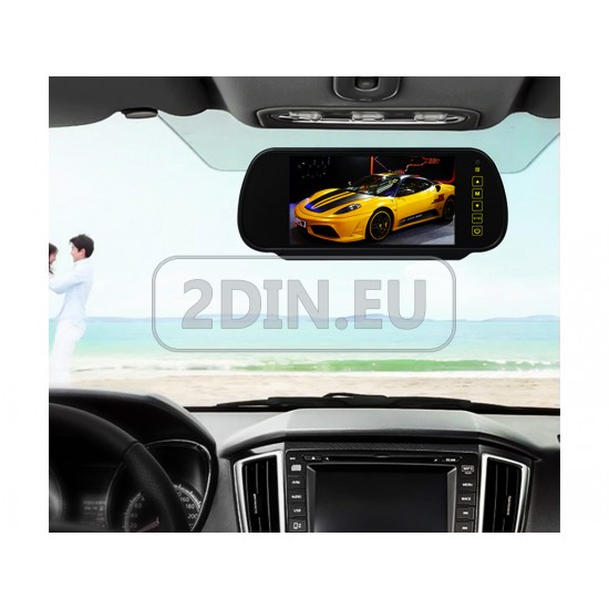 Огледало с вграден 7-инчов TFT LCD монитор