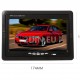 7-инчов TFT LCD монитор за връзка с камера за паркиране, DVD, VCR, CCTV с 2 видео входа