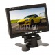 7-инчов TFT LCD монитор за връзка с камера за паркиране, DVD, VCR, CCTV с 2 видео входа
