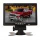 7-инчов TFT LCD монитор за връзка с камера за паркиране, DVD, VCR, CCTV с 2 видео входа