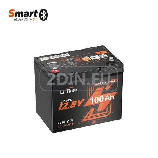 12V 100Ah Батерия LiFePo4 Bluetooth - тягов акумулатор