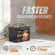 12V 100Ah Батерия LiFePo4 Bluetooth - тягов акумулатор